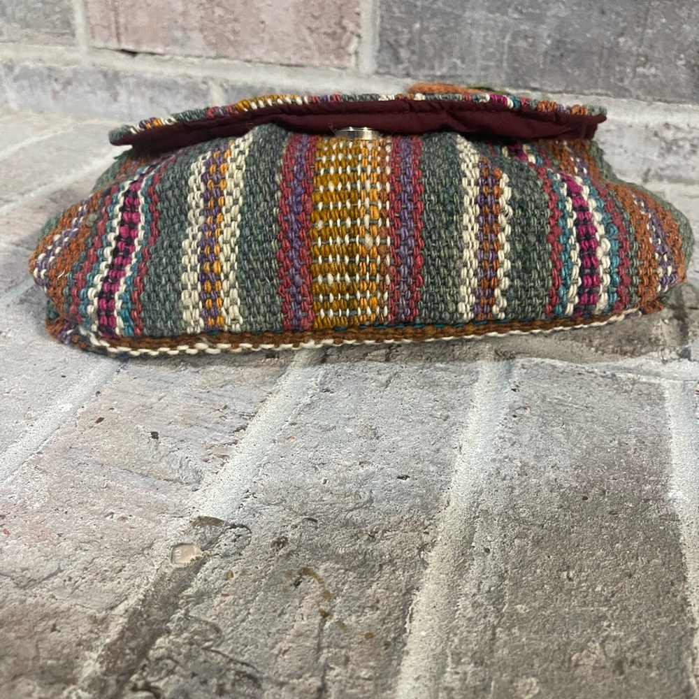 Multicolor Striped Women's Clutch - Picture 6 of 6